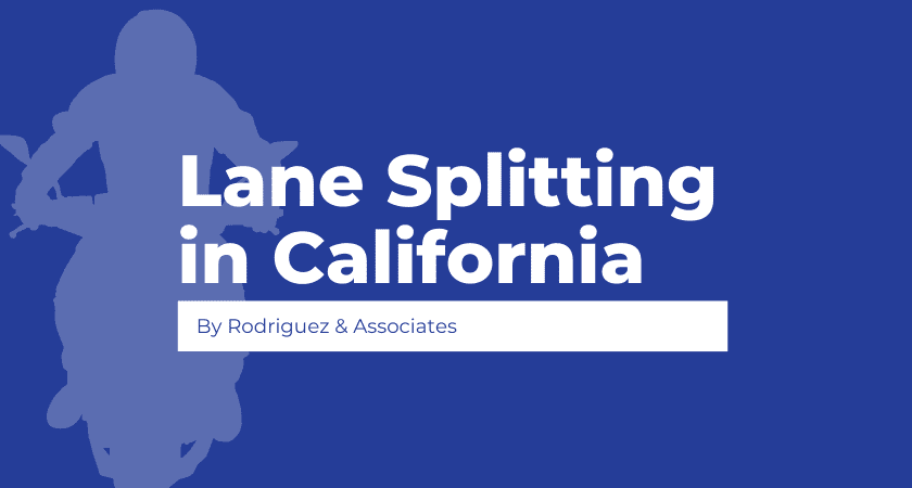Lane Splitting in California: What You Need To Know