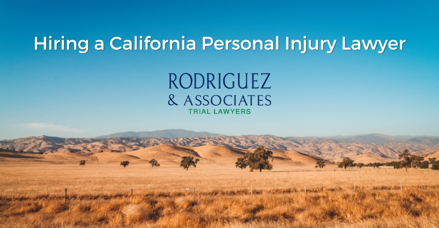 hiring a california personal injury lawyer