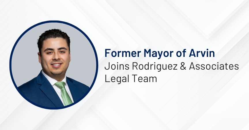 former mayor of arvin joins rodriguez associates legal team