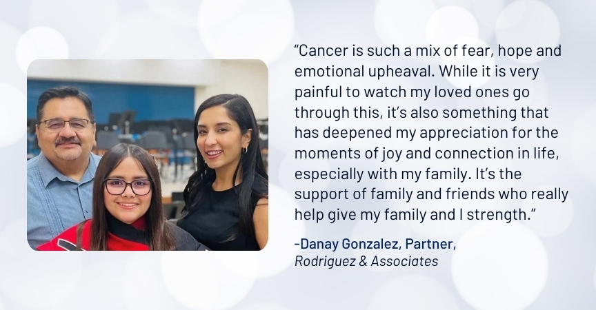 Danay Gonzalez Uses Her Voice to Help Fight Cancer Quote