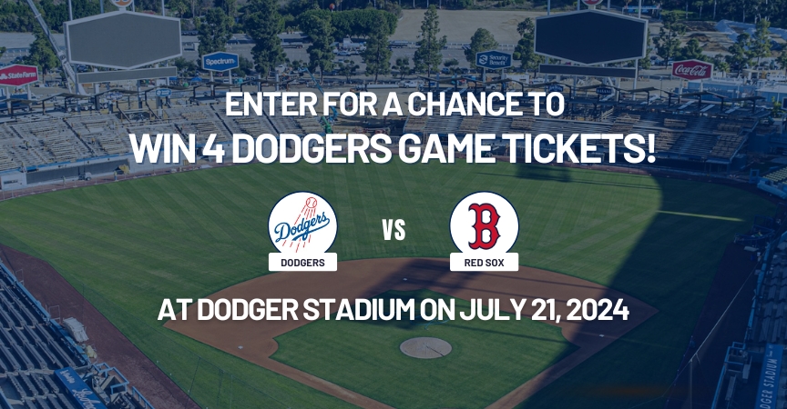 Enter to Win Dodgers Game Tickets