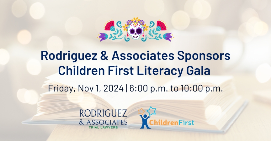 Rodriguez & Associates Sponsors Children First Literacy Gala