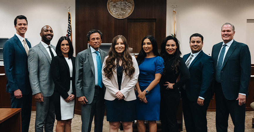 Rodriguez And Associates Alexis Paredez Swearing In Group Photo